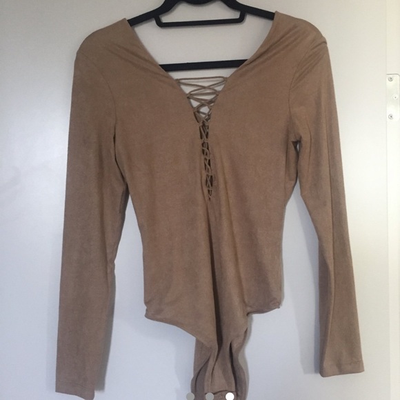 Alexander Wang Suede Body Suit - Picture 3 of 3